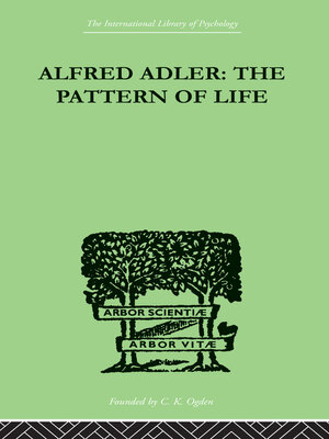 cover image of Alfred Adler